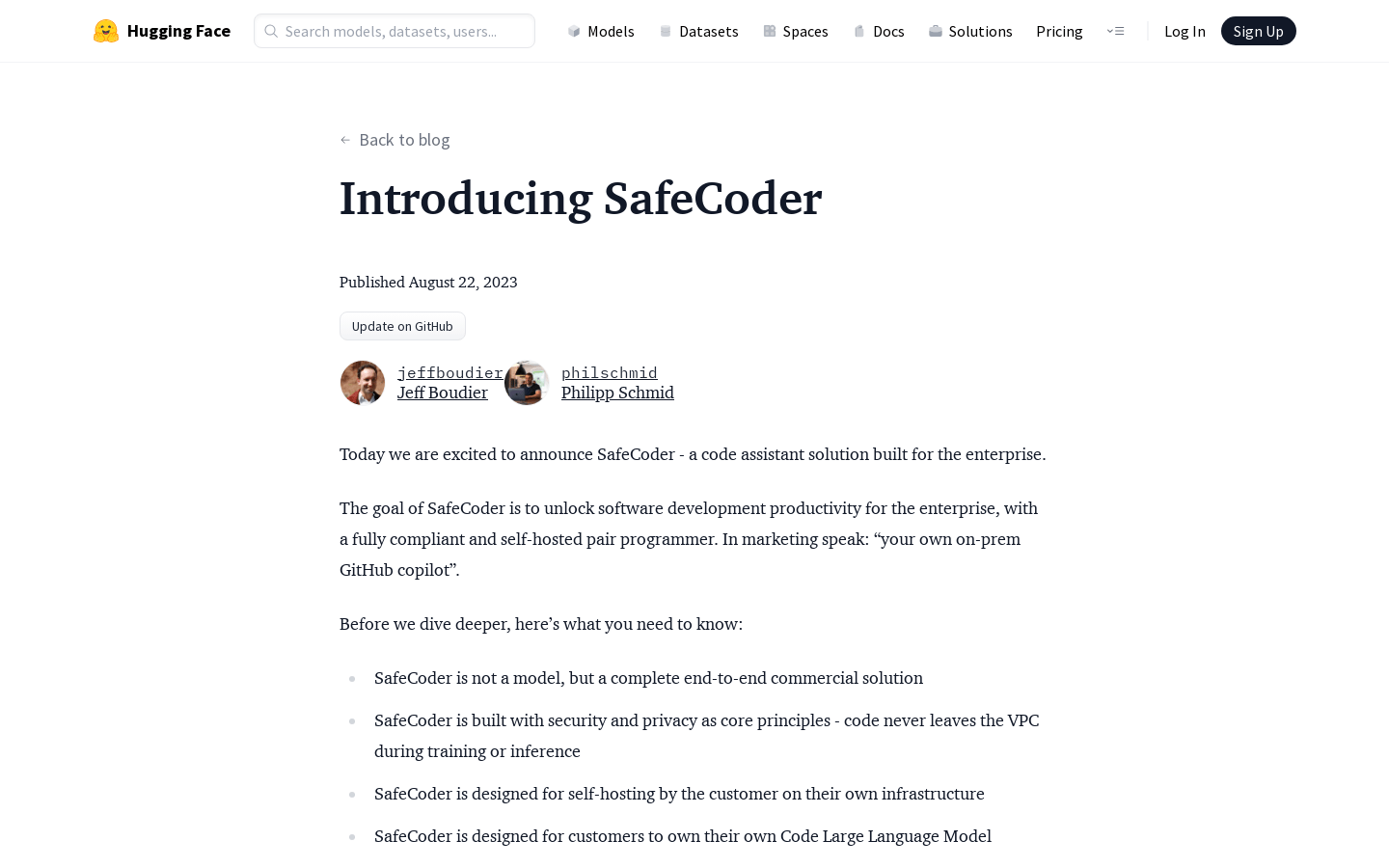 SafeCoder