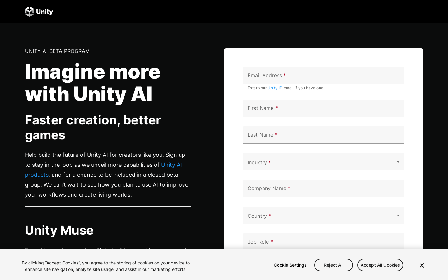Unity AI Beta Program