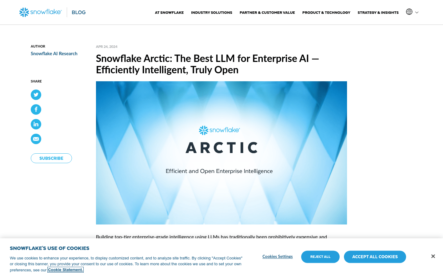 Snowflake Arctic