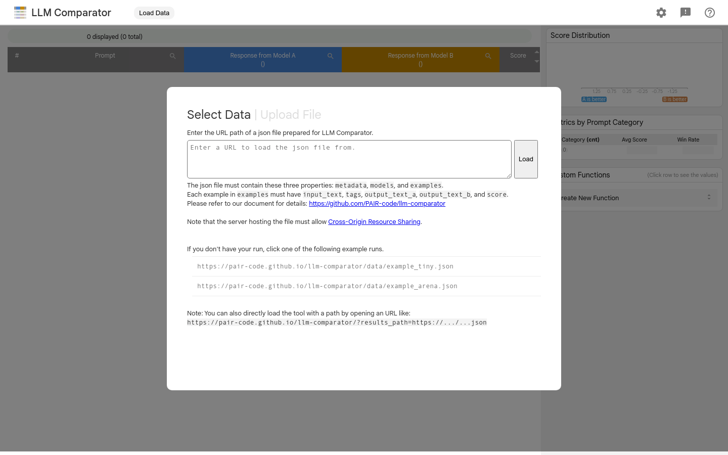 LLM Comparator