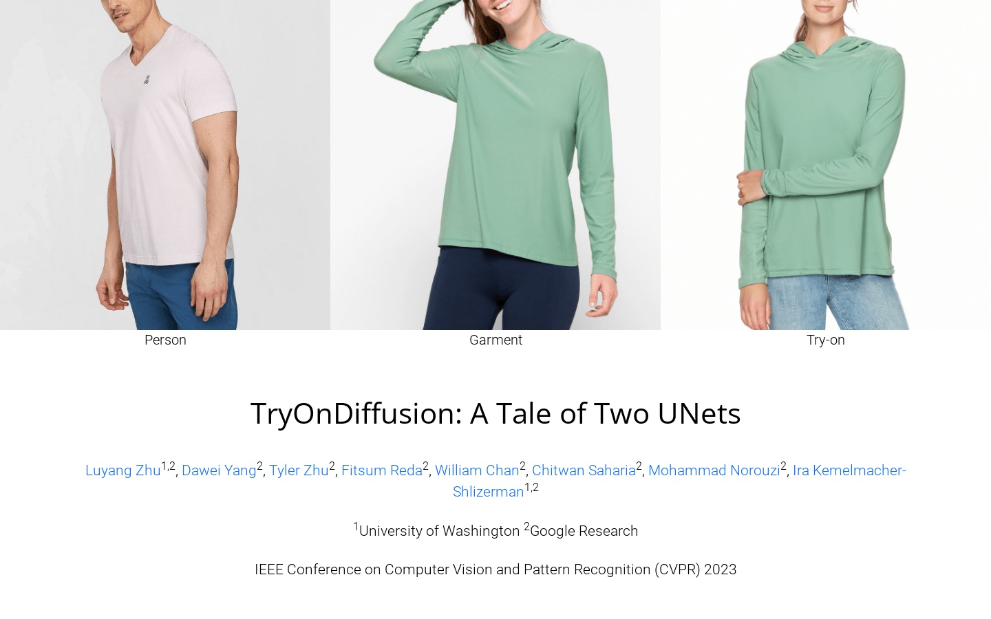 TryOnDiffusion