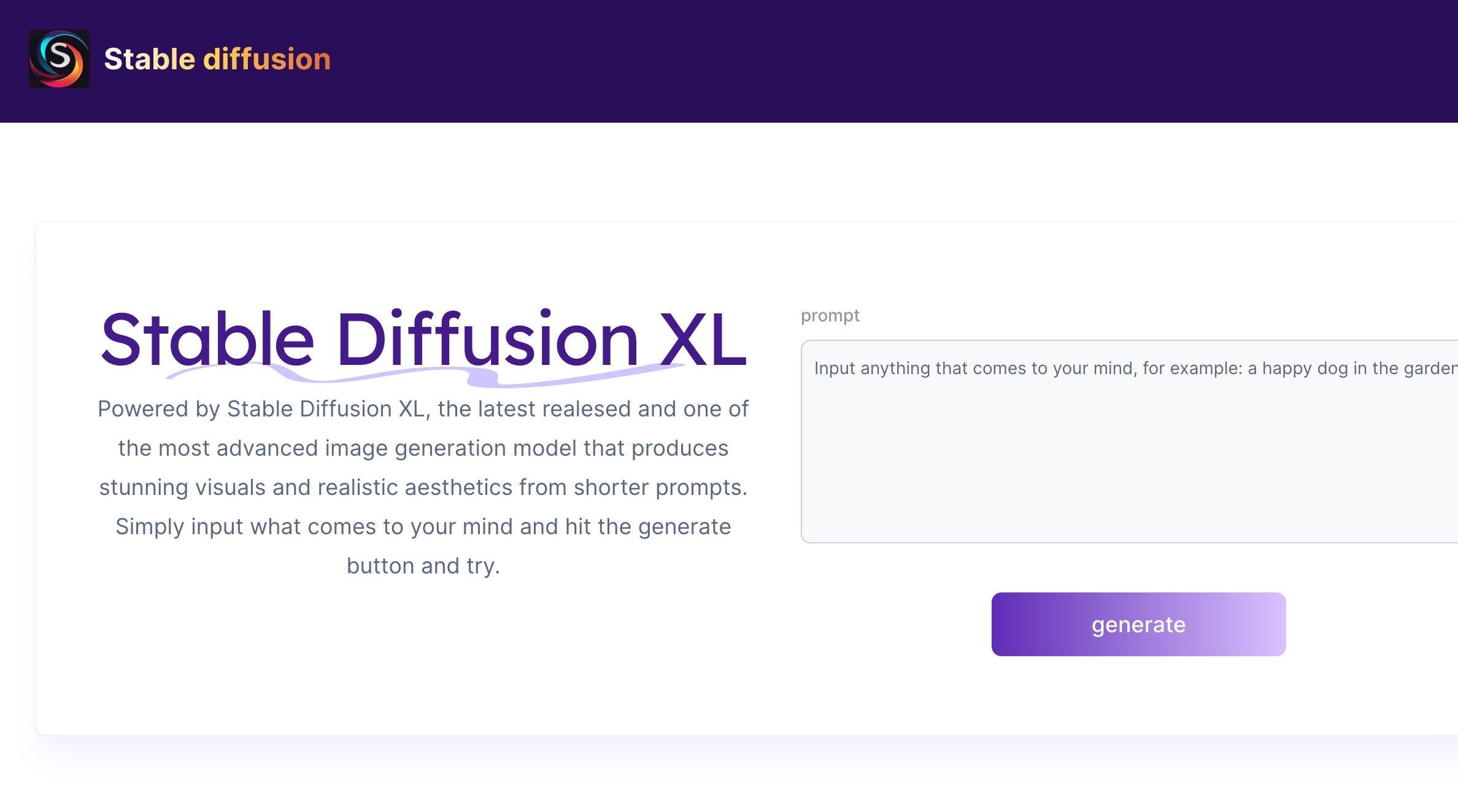 StableDiffusion XL